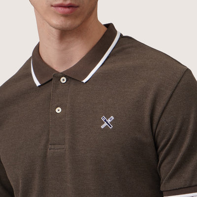 Polo Shirt With Contrast Trim