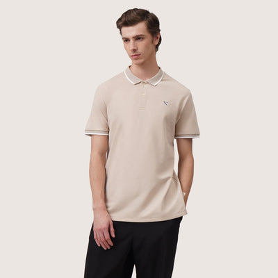 Polo Shirt With Contrast Trim