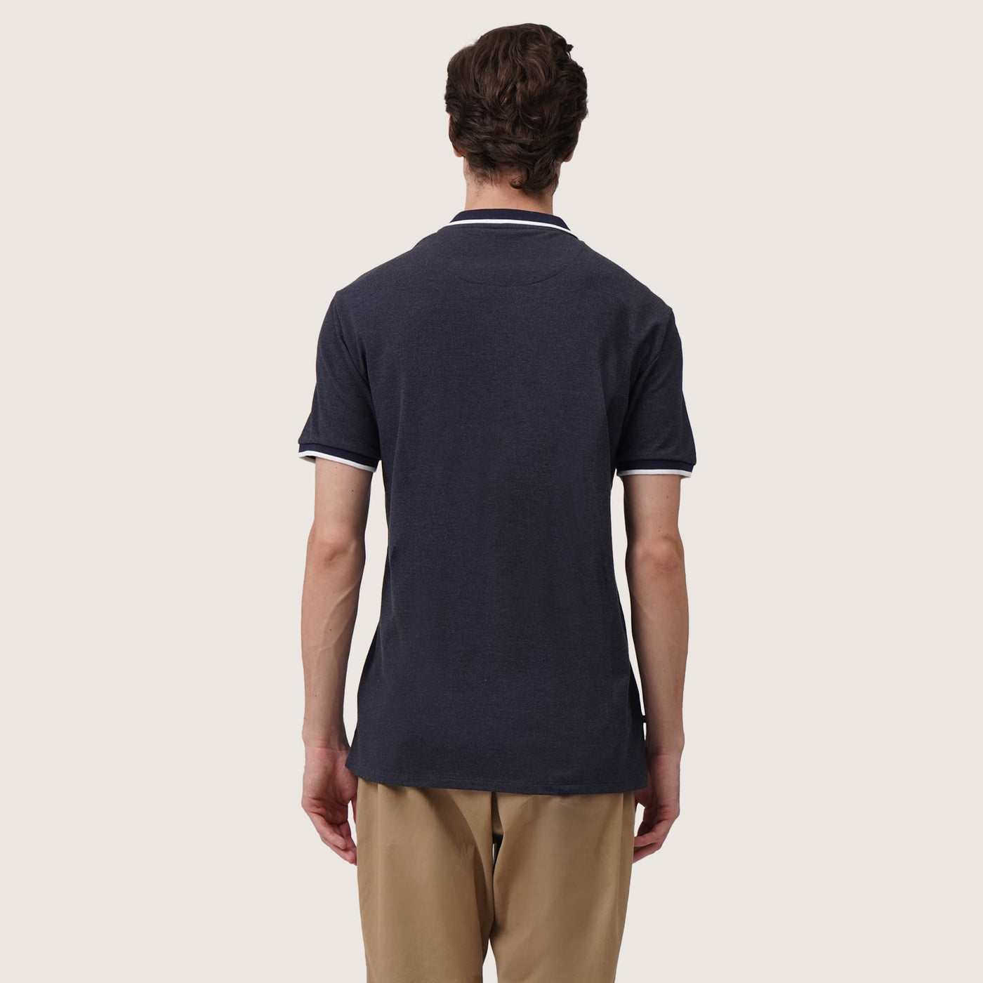 Polo Shirt With Contrast Trim