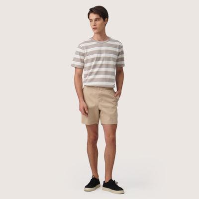 Regular Fit Striped T-Shirt In Pique