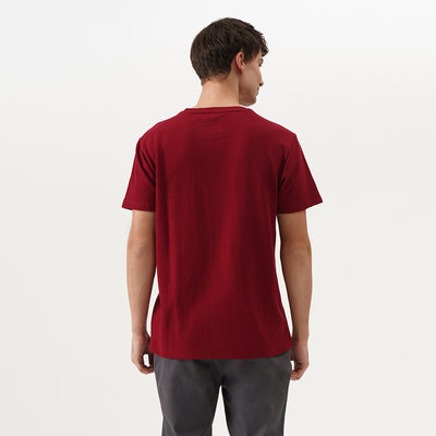 Round Neck T-shirt In Textured Fabric